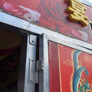 Tente de réception amovible quatre saisons en PVC imperméable, style chinois <span class=keywords><strong>Dragon</strong></span> Rouge Phénix, avec structure en alliage d'aluminium, pour mariages et événements - Product Image 5