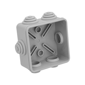 Scatola Impermeabile per Montaggio Superficiale con Clip 80x80x40 mm - Product Image 4