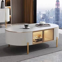 Meuble TV Moderne de Luxe en Bois pour Salon, Ensemble Table Basse et Meuble TV pour la Maison - Vente en Gros