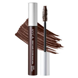 AVCA Rapid Gray <b>Hair</b> Cover Cream Beer Yeast Extract Biotin Caffeine Dark Brown 7g Temporary Instant <b>Hair</b> <b>Root</b> Concealer - Product Image 1