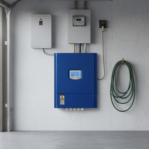 Contrôleur d'éolienne 3KW 5KW 48V MPPT pour système hybride solaire-éolien hors réseau - Product Image 1