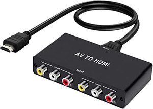 1080P 듀얼 AV to HD MI 변환기 지원 PAL 및 NTSC <span class=keywords><strong>3</strong></span> 표준 TV 포맷 입력 - Product Image 3