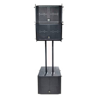 Armoires de haut-parleurs de système de sonorisation Line Array professionnel Boîte vide pour haut-parleurs Line Array professionnels