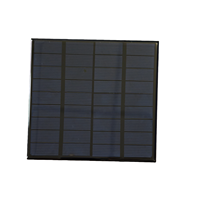 Module de panneau solaire SUNBOY 2W PERC 115*115MM 2BB 18-18,5% d'efficacité pour système de batterie 9V
