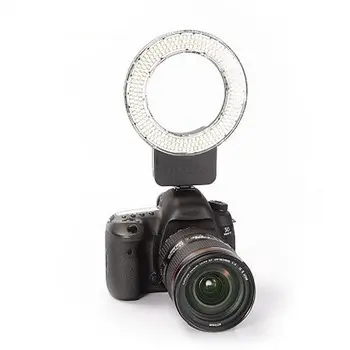 LUXCEO P01 5.5 אינץ Led טבעת אור מלא תאורה עבור canon Nikon Sony מצלמה DSLR צילום חתונה יופי ולחיות