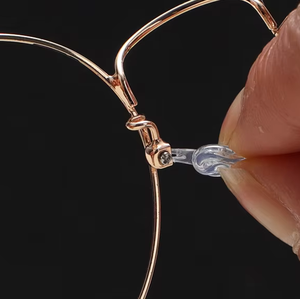 Accesorios para <span class=keywords><strong>Gafas</strong></span> <span class=keywords><strong>Almohadillas</strong></span> Nasales de Silicona Suave Tipo Airbag Transparentes Cojines de Aire Antihuellas <span class=keywords><strong>Almohadillas</strong></span> de Silicona para Lentes - Product Image 4