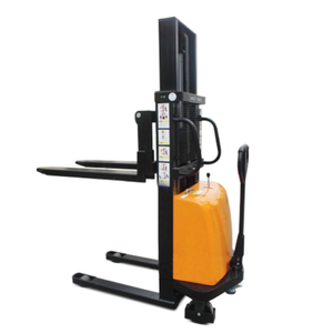 Semi Elektrische Lifter Bereiken Stapelaar Heftruck - Product Image 6