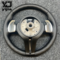 Volant sport en cuir SLK Brand M Performance à 4 branches de 40 mm, 2015-2017, E39/E84/F15/F34/X2/X5/M2/M6/F02/F25, séries 2/3/5, M3