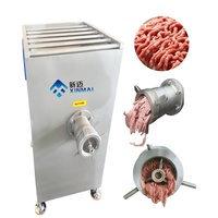 Máquina Picadora de Carne para Carne Congelada de Res, Cerdo, Pollo y Esqueleto