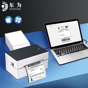 Imprimante d'Étiquettes Thermique pour Étiquettes d'Expédition Utilisation en Entrepôt Express avec USB + Bluetooth TDL402 - Product Image 4