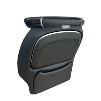 Table de siège de voiture en alliage premium, table de genoux rétractable, plateau pliable pour SUV, fourgonnette, voyage d'affaires, bureau portable pour ordinateur portable
