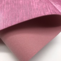 Cuir synthétique brillant pour chaussures, artisanat, décoration, haute qualité, 1,4 mm, cuir synthétique, tissu tricoté, matériaux Cuero