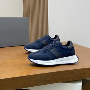 Zapatillas Deportivas de Lujo para Hombre, con Detalles en Cuero Genuino, Entresuela de TPU, Estilo Vintage, Ligeras, Casuales y Atléticas - Product Image 2