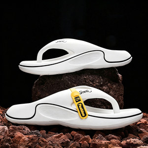 <span class=keywords><strong>Tongs</strong></span> en EVA pour hommes, nouveau style d'été, semelle épaisse, plage, décontractées, antidérapantes, sandales pour hommes - Product Image 6