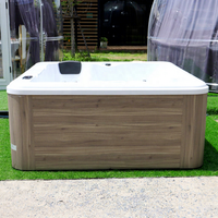 Promotion Jacuzzi Spa de Luxe Populaire pour Extérieur, Bain à Remous en Acrylique avec Massage