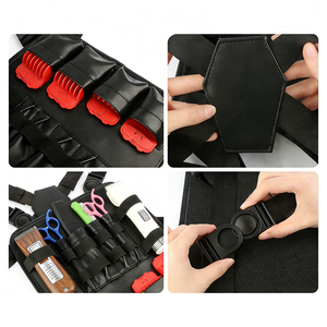 Forbici da Barbiere Multifunzionali in Pelle di Grande Capacità, Senza Mani, alla Moda, per Taglio Capelli - Offerta Speciale - Product Image 5