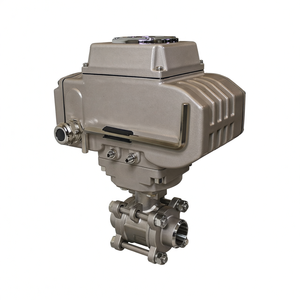 วาล์วควบคุมไฮดรอลิกไฟฟ้า Covna ขนาด DN25 1 นิ้ว รับประกัน 90 วัน วัสดุ SS304 ใช้ไฟ AC220V เกลียวใน แบบสองชิ้น วาล์วบอลไฟฟ้า - Product Image 4