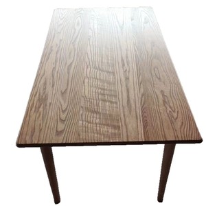 Mesa de comedor de madera maciza de fresno, rectangular, minimalista, estilo nórdico, diseño japonés para apartamentos pequeños - Product Image 4