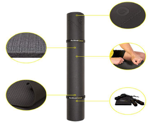 Tapete de Ejercicio Grande con Cuerda para Saltar y Bolsa de Almacenamiento - Versión de Alta Densidad para Estiramiento, Esencial para el Hogar y el Gimnasio - Product Image 3