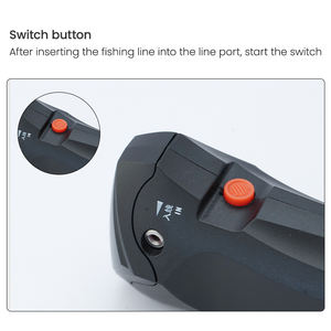 เครื่องปอกสายไฟแบบพกพา RTI ความเร็วสูง ผลิตจากวัสดุ ABS ใช้แบตเตอรี่ AA 2 ก้อน สำหรับตกปลาในทะเลสาบและแม่น้ำ - Product Image 4