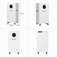 VoltaNest BMS Cerdas Terintegrasi LFP 51.2V 280Ah 15kWh LiFePO4 Baterai Penyimpanan Energi Hunian Mobile