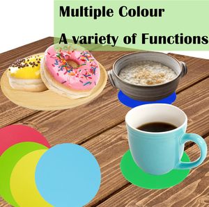 Ouvre-bocal antidérapant en silicone, support de préhension multi-usages, ouvre-bouteille en silicone, sous-verres de cuisine ronds en silicone pour mains faibles - Product Image 3