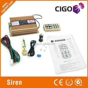 Sirène d'alarme de voiture à vente chaude X5 18 tons 12V 200W Sirène de voiture piézoélectrique Sirène d'alarme de voiture - Product Image 6