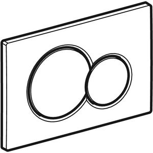 Placa de Control SIGMA 01 de Latón Pulido para Botones de Inodoro - Product Image 2