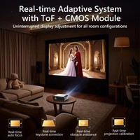 YDH-A9pro 2026 Nouvelle Arrivée 1850ANSI Android 14 Officiel GTV Auto Focus 2+32G LED Projecteur Portable Haut de Gamme pour la Maison et l'Extérieur