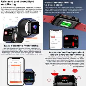 Reloj inteligente de lujo para presión arterial S11, reloj inteligente ECG, bomba de aire, <span class=keywords><strong>tipo</strong></span> globo, prueba precisa, rastreador de actividad física, reloj inteligente - Product Image 5