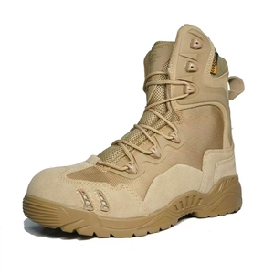 Bottes tactiques d'extérieur TSB07 pour hommes, bottes de combat, bottes de travail, chaussures de randonnée et d'escalade pour hommes avec trous respirants - Product Image 6