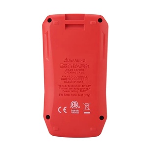 UNI-T เครื่องวัดพลังงานแสงอาทิตย์ MPPT รุ่น UT673PV เครื่องทดสอบกำลังไฟฟ้าสูงสุดสำหรับแผงโซลาร์เซลล์ ความแม่นยำระดับ 1.0 หน้าจอแสดงผลดิจิตอล 12-60V/0-35A สำหรับการใช้งานแบบเปิด - Product Image 5