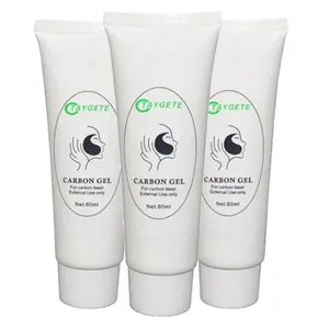 Zachte Zwarte Pop Behandeling Carbon Gel Facial Nd Yag Crème Peeling Gel Voor Laser Carbon Bel 80 Ml Carbon Peel Cream