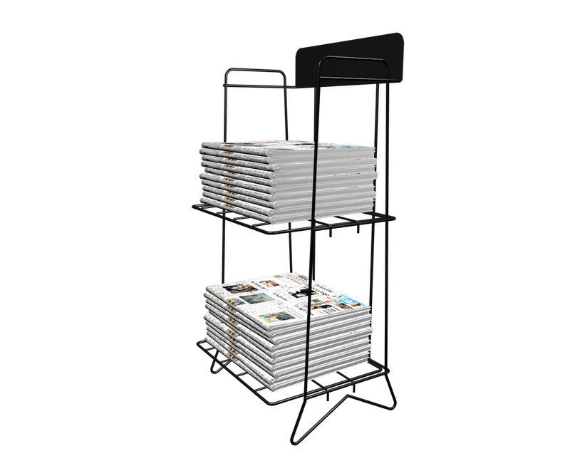 Metal Wire Commercial Journal Tabloid Newspaper