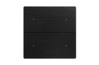 Système de maison intelligente KNX/EIB 2 gang 4 touches, interrupteur à bouton-poussoir, couleur blanche