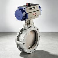 Válvula de Mariposa de Acero Fundido WCB de Alta Resistencia con Disco de Acero Inoxidable 316SS para Minería y Lodos