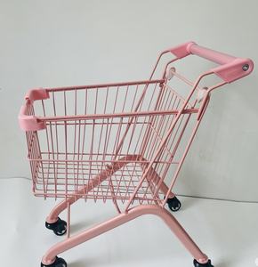 Carrito de Supermercado Ivanic WG-ST11 60L, Estilo Americano, Acero, Acabado Zincado, Ruedas de 5 Pulgadas, Portátil, Metálico - Product Image 4