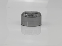 Couvre-bouchon décoratif en plastique de 60 mm, multicolore, transparent, solide, pour col de bouteille, non destiné à la fermeture hermétique, couvre-bouchon décoratif de 60 mm