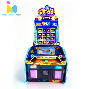 2026 AMA Macchina da Gioco Arcade da Interno a Moneta, con Sistema di Riscatto Biglietti, per Bambini, Modello Ball Master, Happy Pitching, Ball Buster, Gioco di Tiro, Versione Inglese - Product Image 1