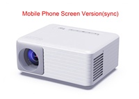 Venta al por mayor Mini N2 Proyector de bolsillo portátil 720P Compatible con pequeño HDMI USB TV Proyector de regalo