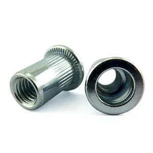 Automotive Furniture 1/4 "-20 5/16"-18 3/8 "-16 Flat Head Threaded Insert Nutsert Rivnuts Blind Rivet Nut