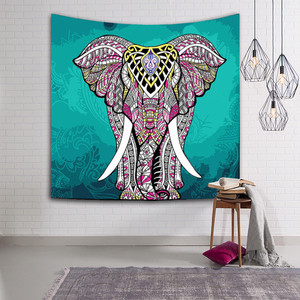 Mandala indiano bohémien colorato <span class=keywords><strong>elefante</strong></span> Mandala arazzo - Product Image 4