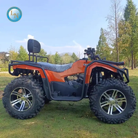 Quad 4x4 300CC à démarrage électrique, 4 temps, à traction intégrale, pour la plage, le tout-terrain et les sports nautiques - Vente Flash