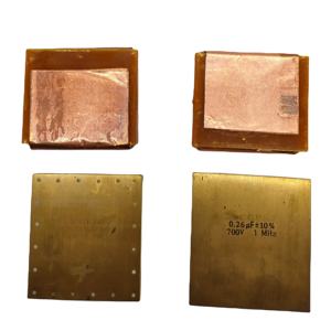 0.068uF 0.26uF 2000Vac超高周波銅プレート水冷マイカレゾナントコンデンサ - Product Image 5