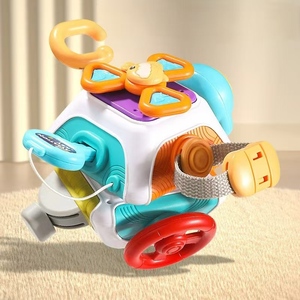 Balle d'éveil multifonctionnelle pour bébé, jouet polyèdre éducatif et stimulant pour les jeunes enfants - Product Image 4