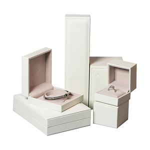 Elegante scatola anello bianco scatola anello di fidanzamento scatola regalo gioielli per proposta di matrimonio scatola anello interno velluto - Product Image 3