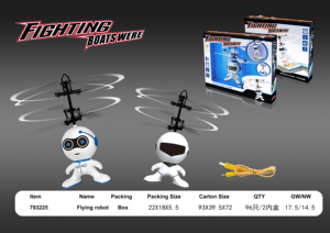 Bay bóng bay không người lái <span class=keywords><strong>robot</strong></span> đồ chơi trong nhà trò chơi hồng ngoại cảm ứng RC bay Máy bay trực thăng đồ chơi cảm ứng bay <span class=keywords><strong>Robot</strong></span> cho cậu bé - Product Image 2