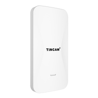 TiNCAM 5G 5KM 867Mbps CPE Inalámbrico para Exteriores Resistente al Agua, Puente Punto a Punto, Router AP PoE, Puerto WAN/LAN de 100M/1000M