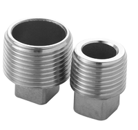 Bouchons en acier inoxydable moulé de précision adaptés aux systèmes de canalisation d'eau/huile/gaz