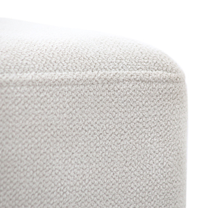 Square <b>Vanity</b> <b>Stool</b> With Wood Feet Ottoman Foot Rest For Bedroom Or Living Room Furniture - Product Image 5